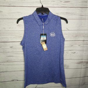 NIKE SLEEVELESS WOMEN'S MEDIUM GOLF POLO TOP